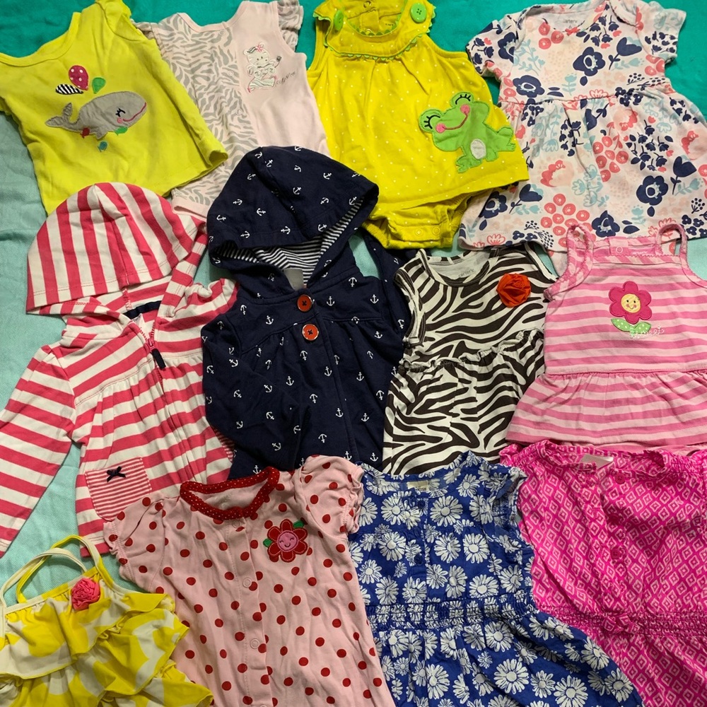 Baby Girl 6 months lot ~ 20 pieces